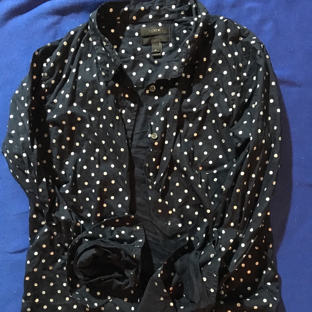 Navy dress shirt